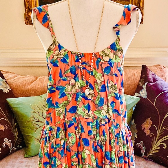 NWT Free People Dear You Floral Mini Dress - Picture 3 of 11